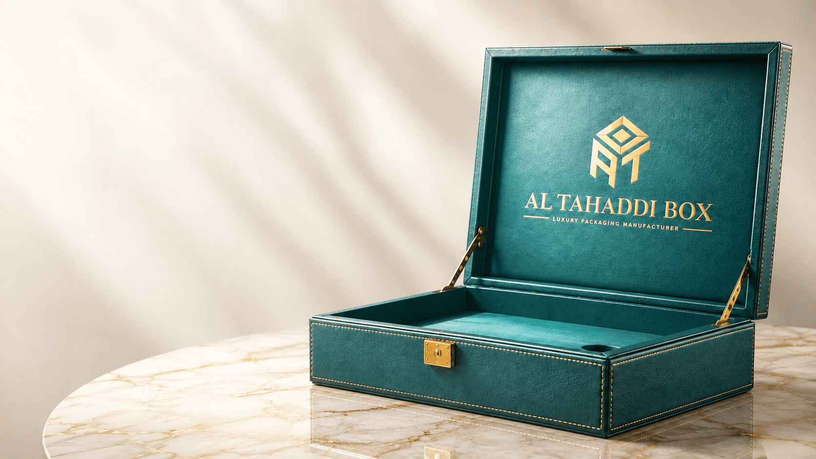 Custom luxury packaging box by AL TAHADDI BOX