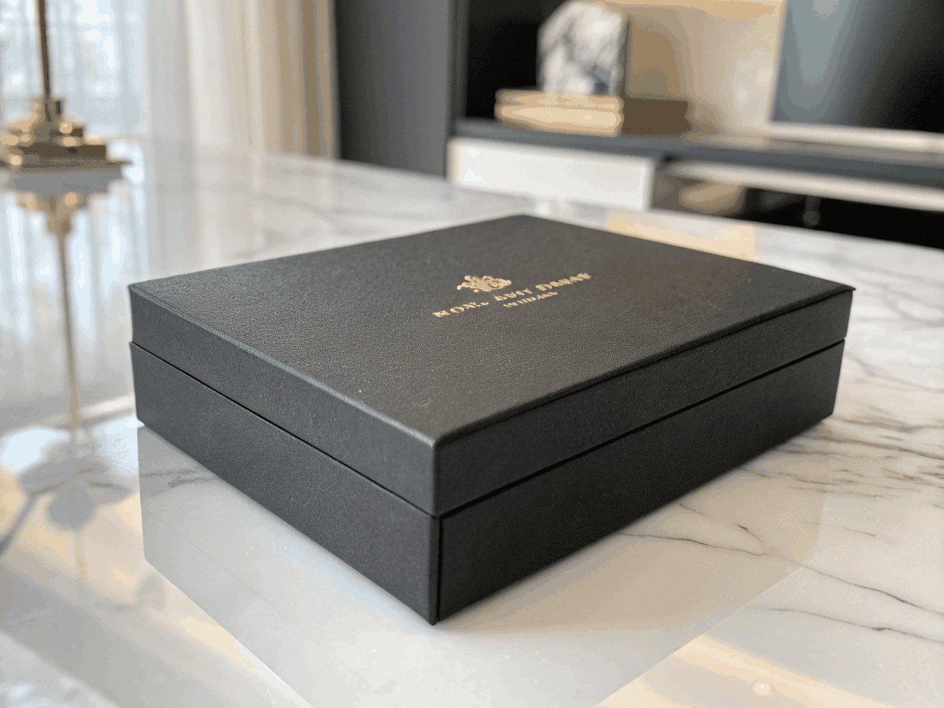 Luxury cosmetic box packaging design